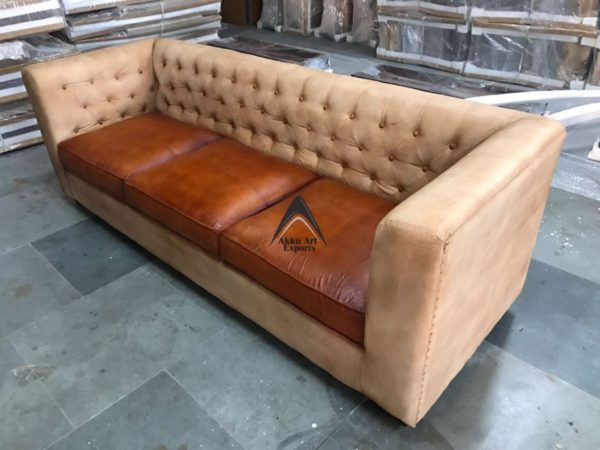 leather sofa